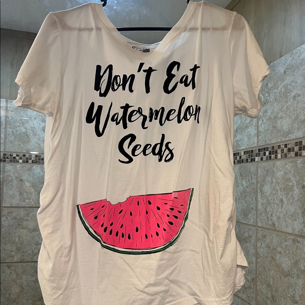 MATERNITY SHIRT — LARGE